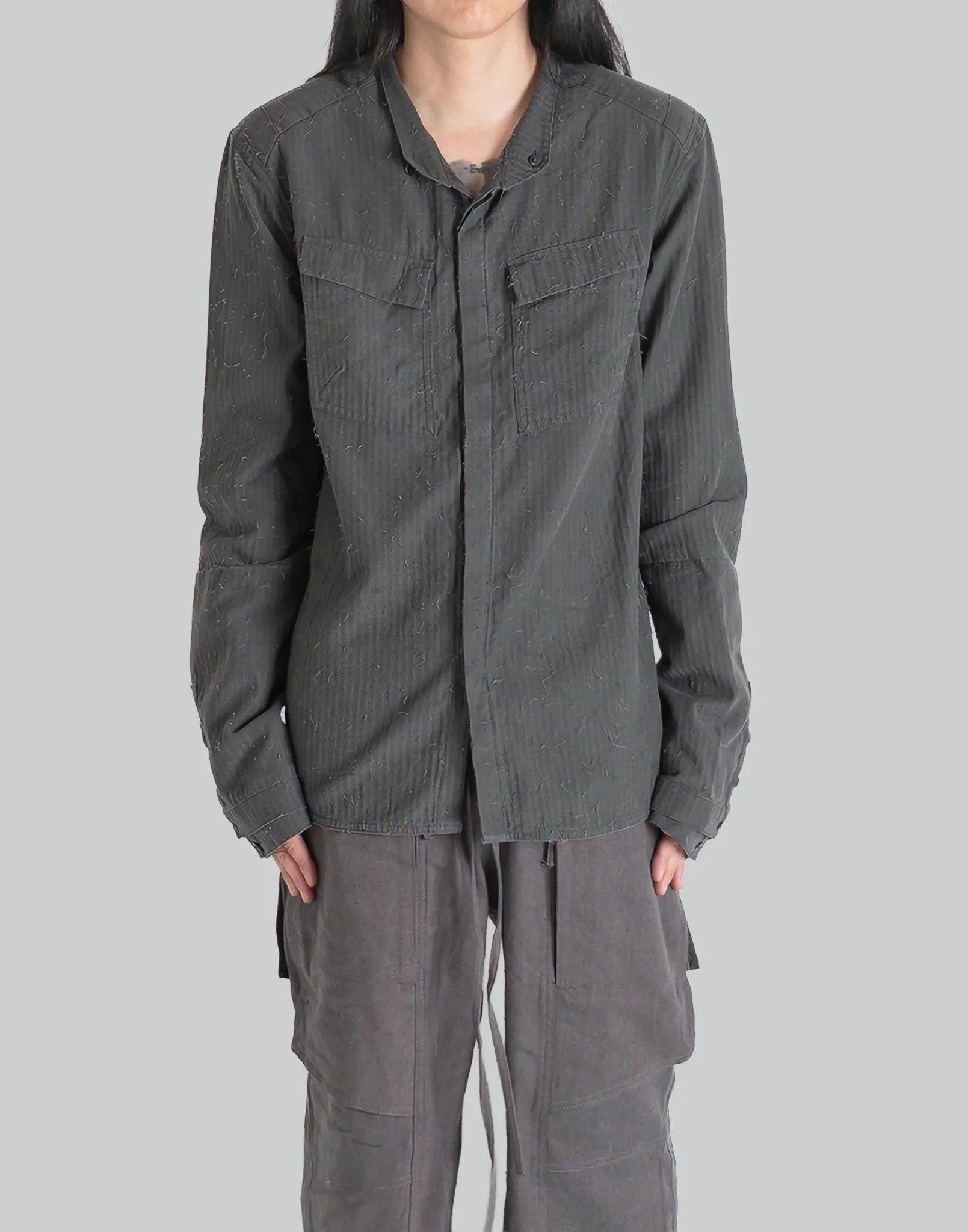 blackmerle - DOUBLE SLEEVE FIELD SHIRT - 082plus