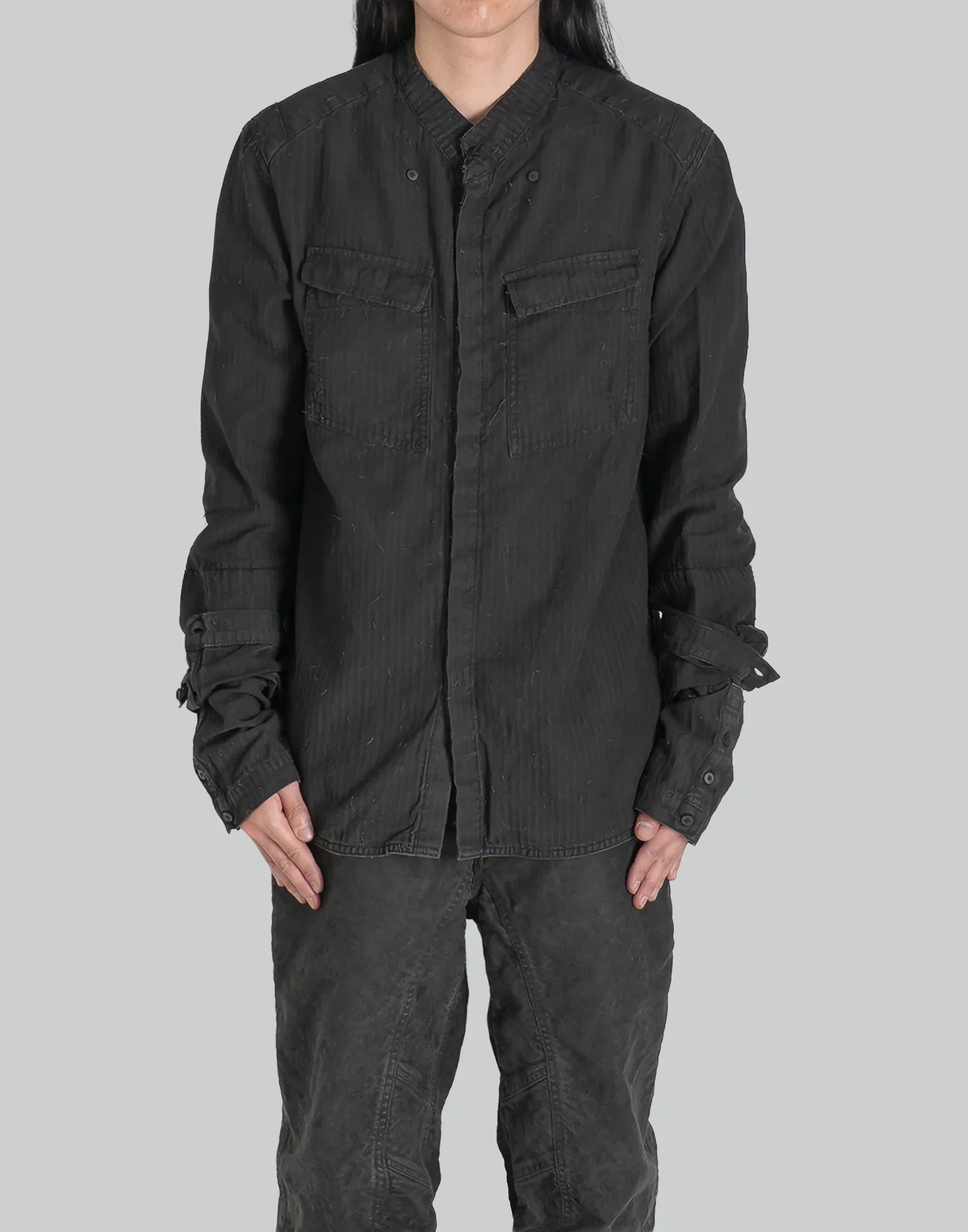 blackmerle DOUBLE SLEEVE FIELD SHIRT – 082plus