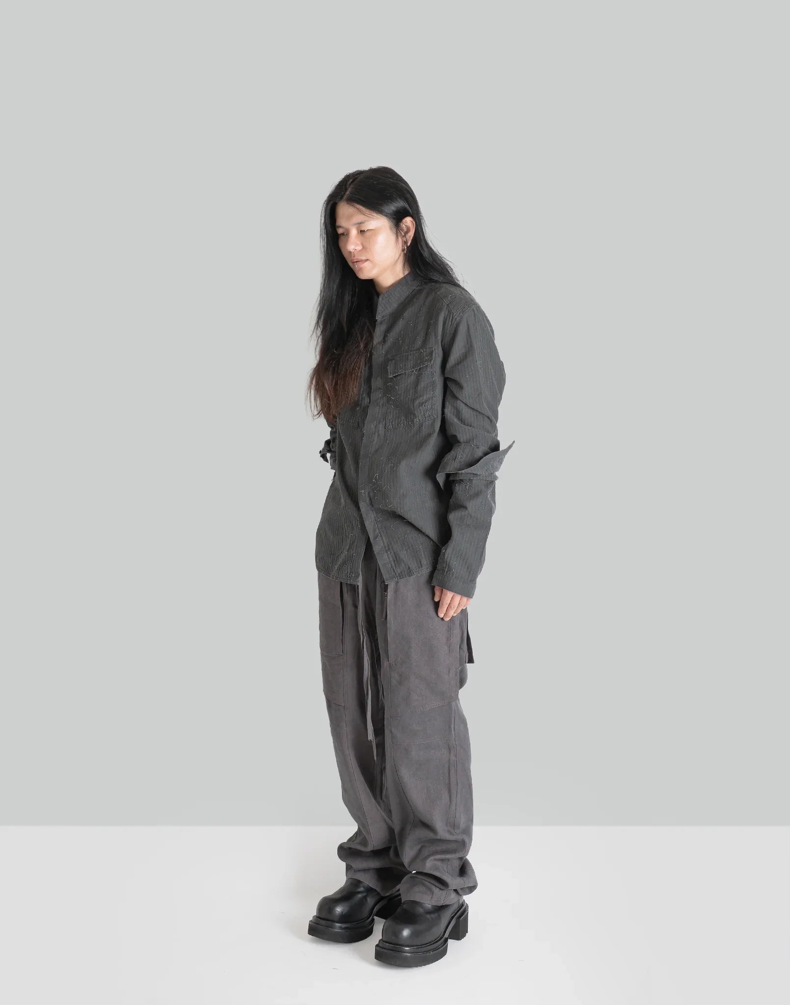 blackmerle - DOUBLE SLEEVE FIELD SHIRT - 082plus