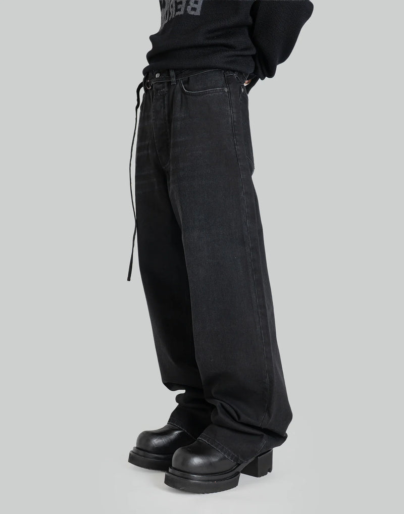 032C - 'DOWN TO EARTH'' WIDE LEG JEAN - 082plus