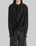 DRAPED SHIRT