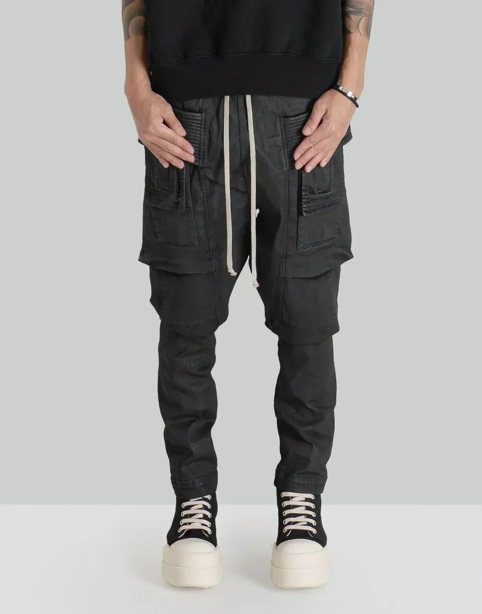 Rick Owens Drkshdw - CREATCH CARGO DRAWSTRING - 082plus