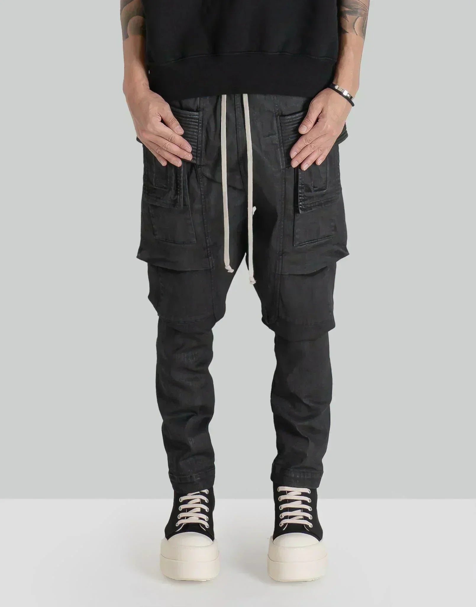 Rick Owens Drkshdw - CREATCH CARGO DRAWSTRING - 082plus