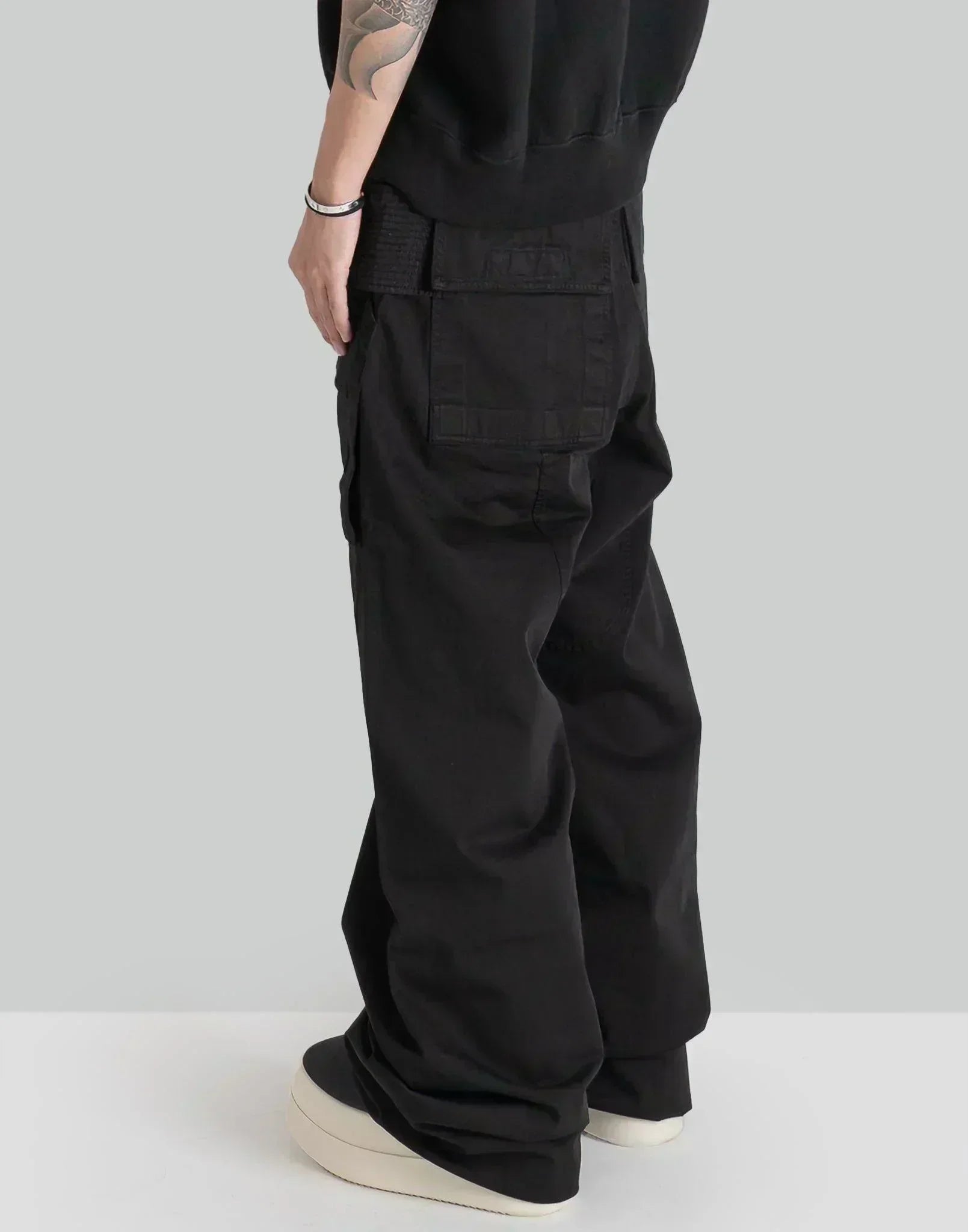 Rick Owens Drkshdw - CREATCH WIDE CARGO DRAWSTRING - 082plus