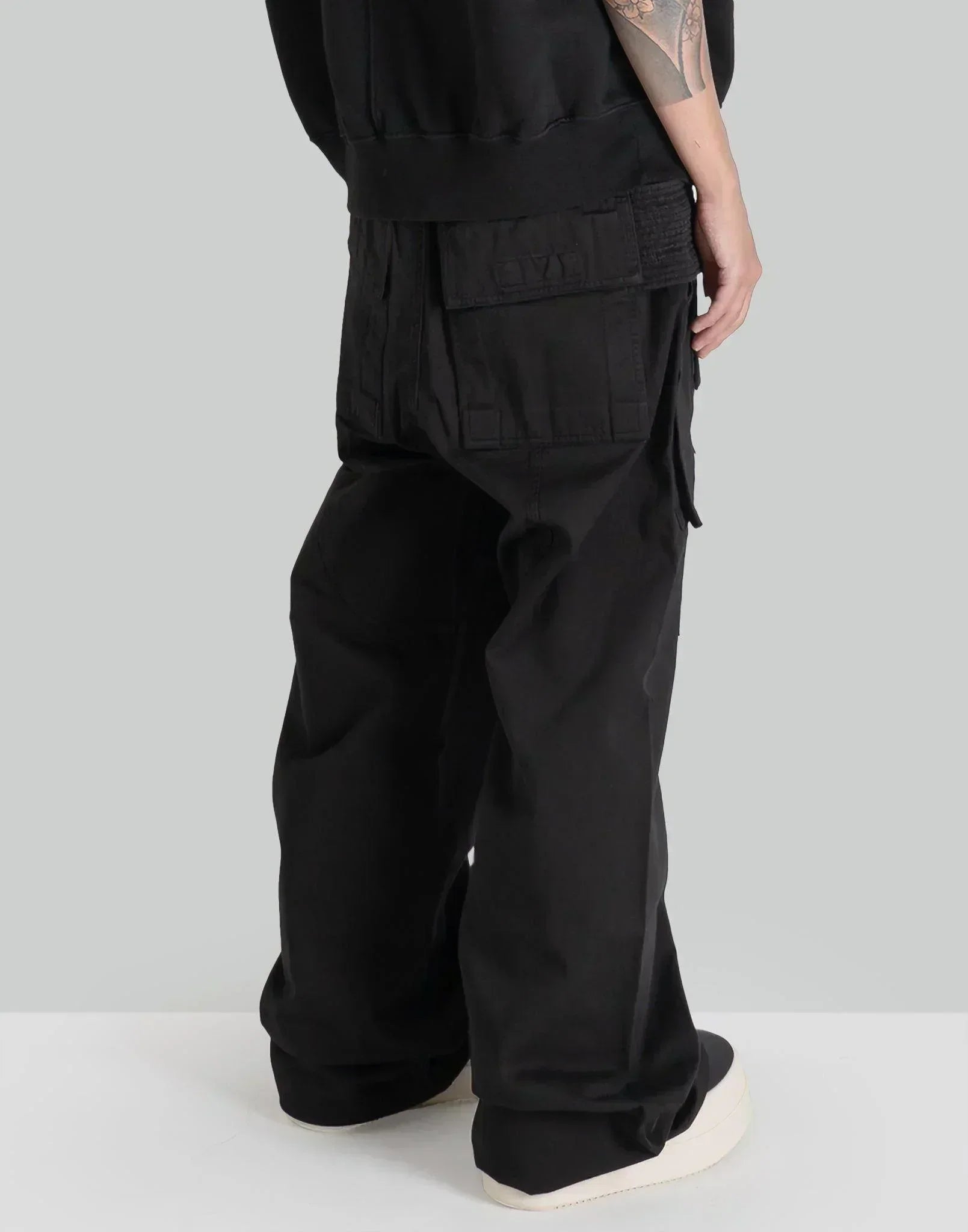Rick Owens Drkshdw - CREATCH WIDE CARGO DRAWSTRING - 082plus