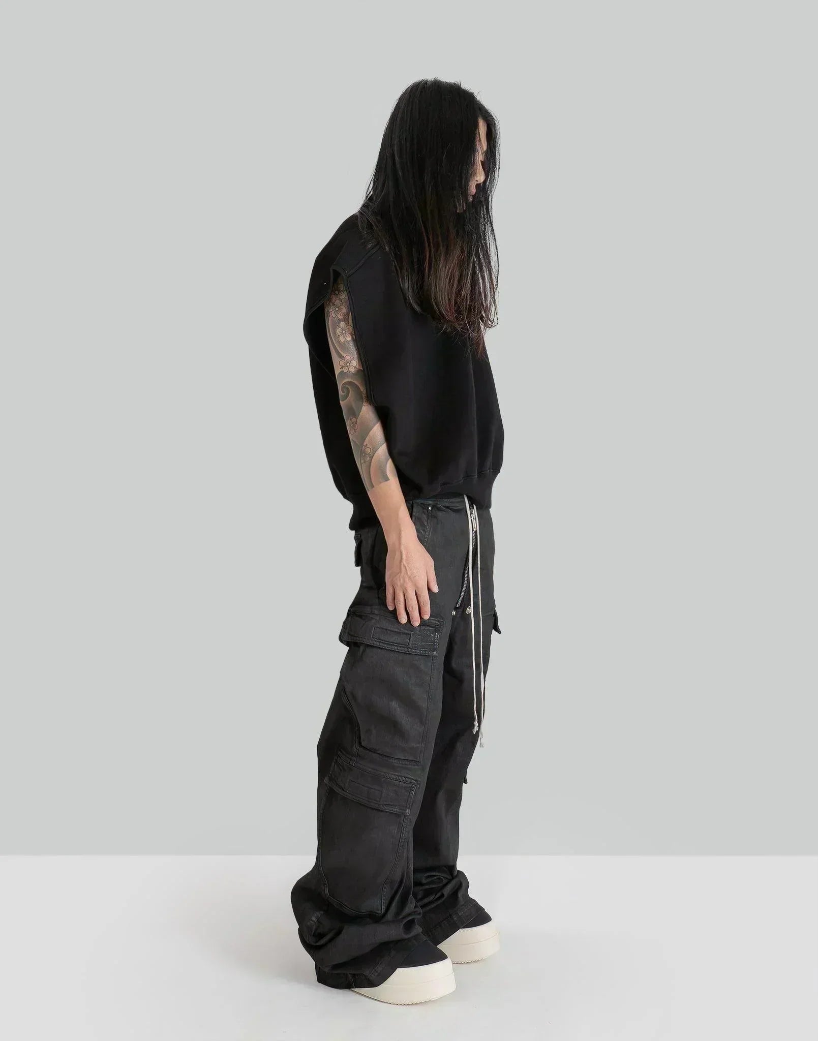 Rick Owens Drkshdw - DOUBLE CARGO JUMBO BELAS - 082plus