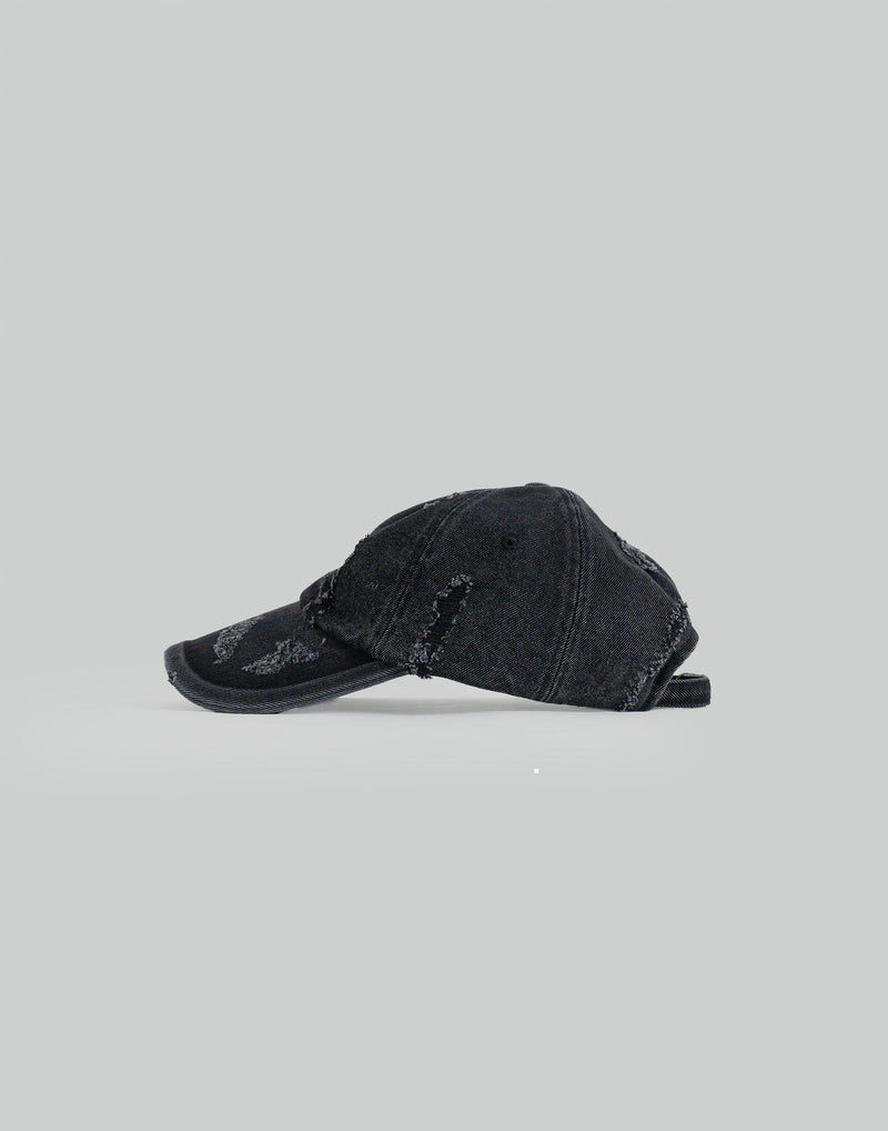 Juun.J - Distressed Denim Ball Cap - 082plus