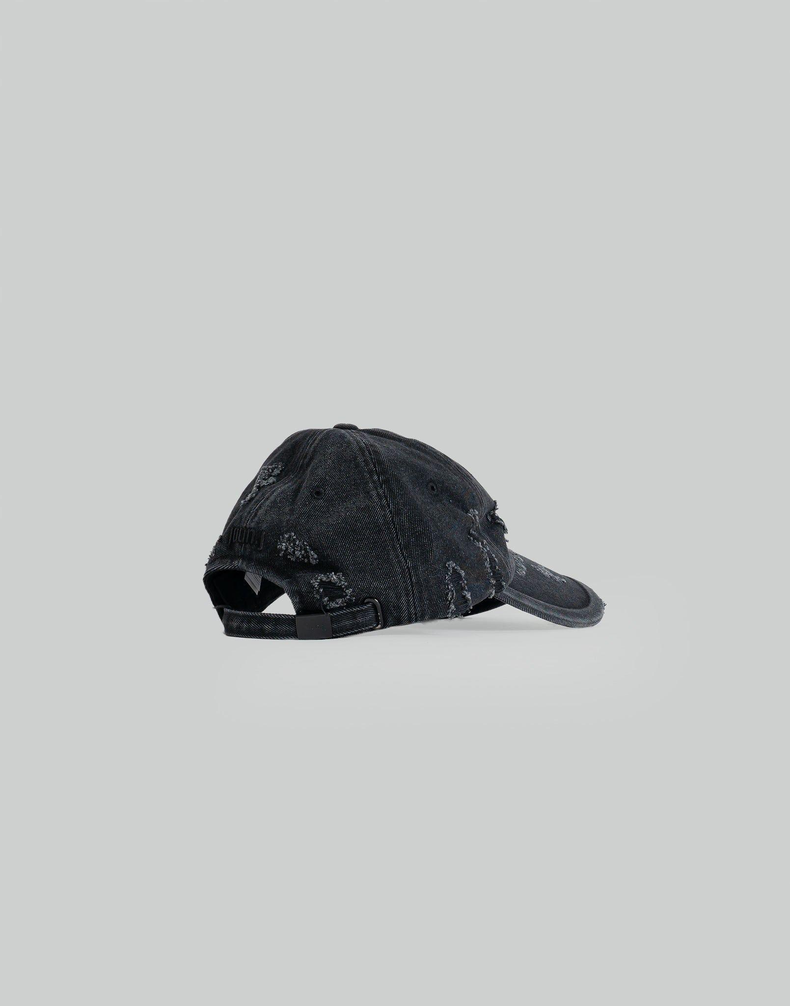 Juun.J - Distressed Denim Ball Cap - 082plus
