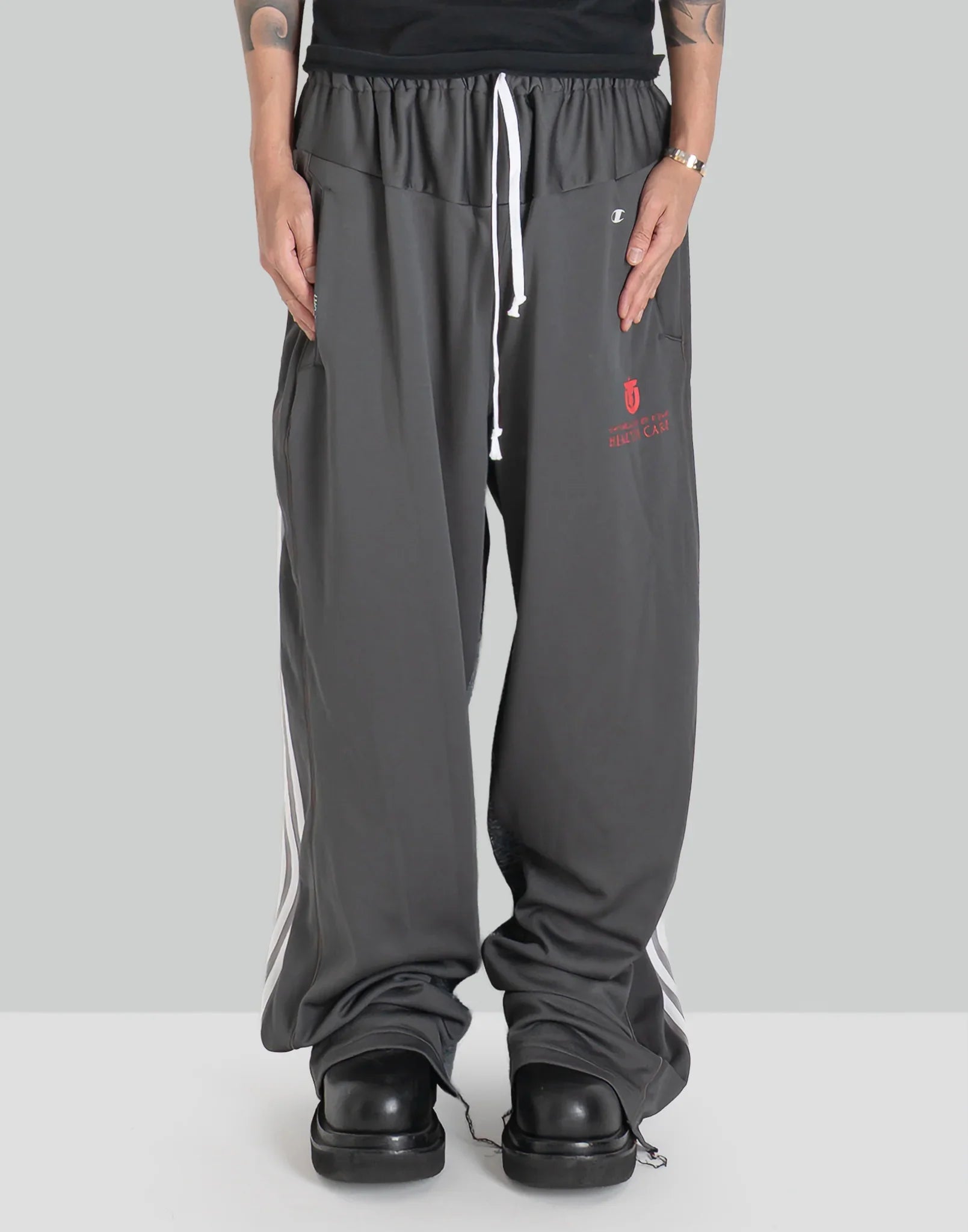 DISCOVERED - Docking Wide Track Pants - 082plus