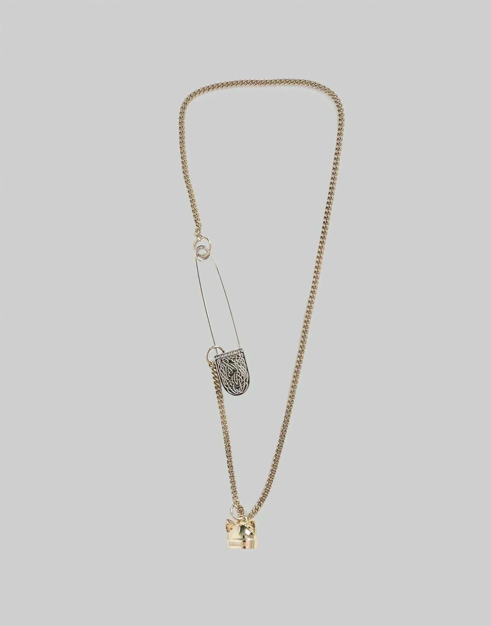 Charles Jeffrey LOVERBOY - EARS BEANIE CHARM NECKLACE - 082plus