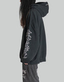 032C - 'FAITHLESS'' OVERSIZED HOODIE - 082plus