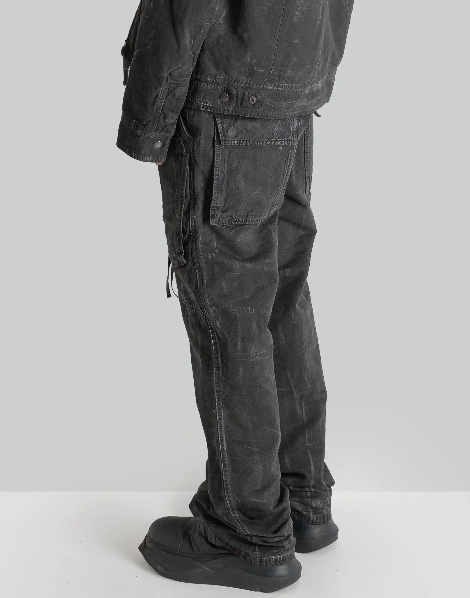 blackmerle - FATIGUE DRAWSTRING PANTS - 082plus