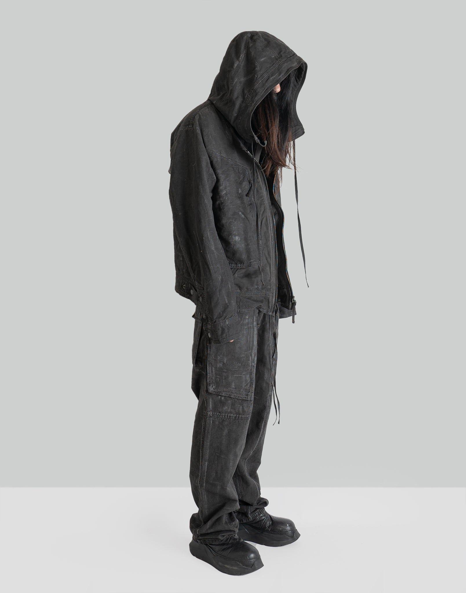 blackmerle - DOUBLE FRONT HOOD PARKA - 082plus