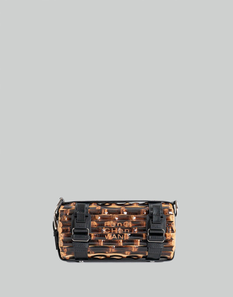FENG CHEN WANG - BAMBOO ROOTS CYLINDRICAL BAMBOO BAG - 082plus