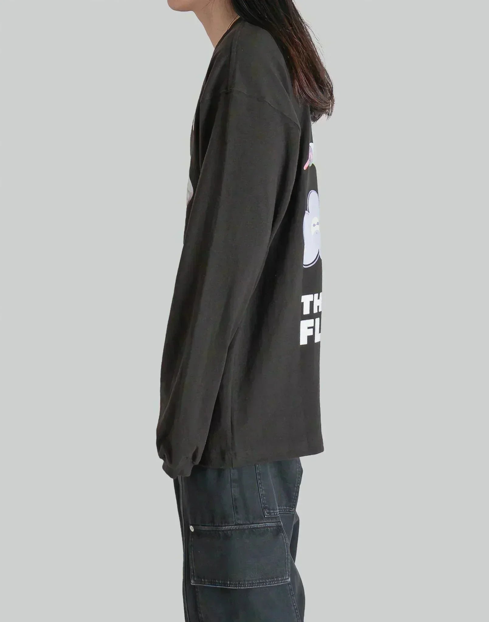 NISHIMOTO IS THE MOUTH - FLOWER L/S TEE - 082plus