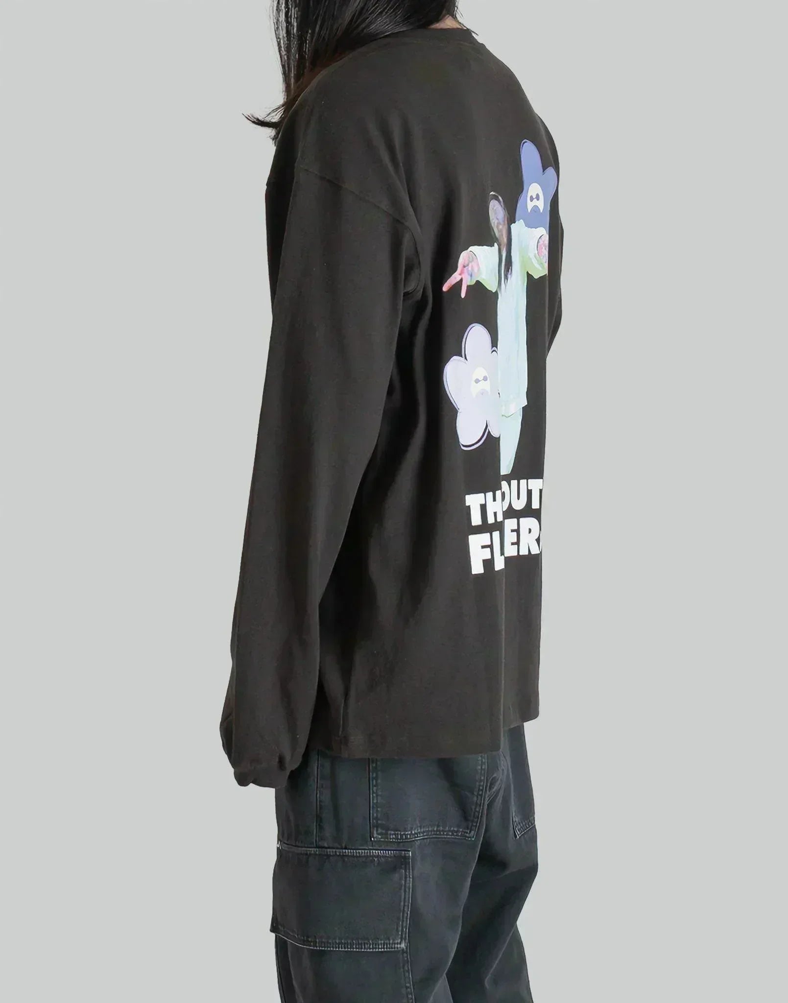 NISHIMOTO IS THE MOUTH - FLOWER L/S TEE - 082plus