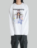NISHIMOTO IS THE MOUTH - FLOWER L/S TEE - 082plus
