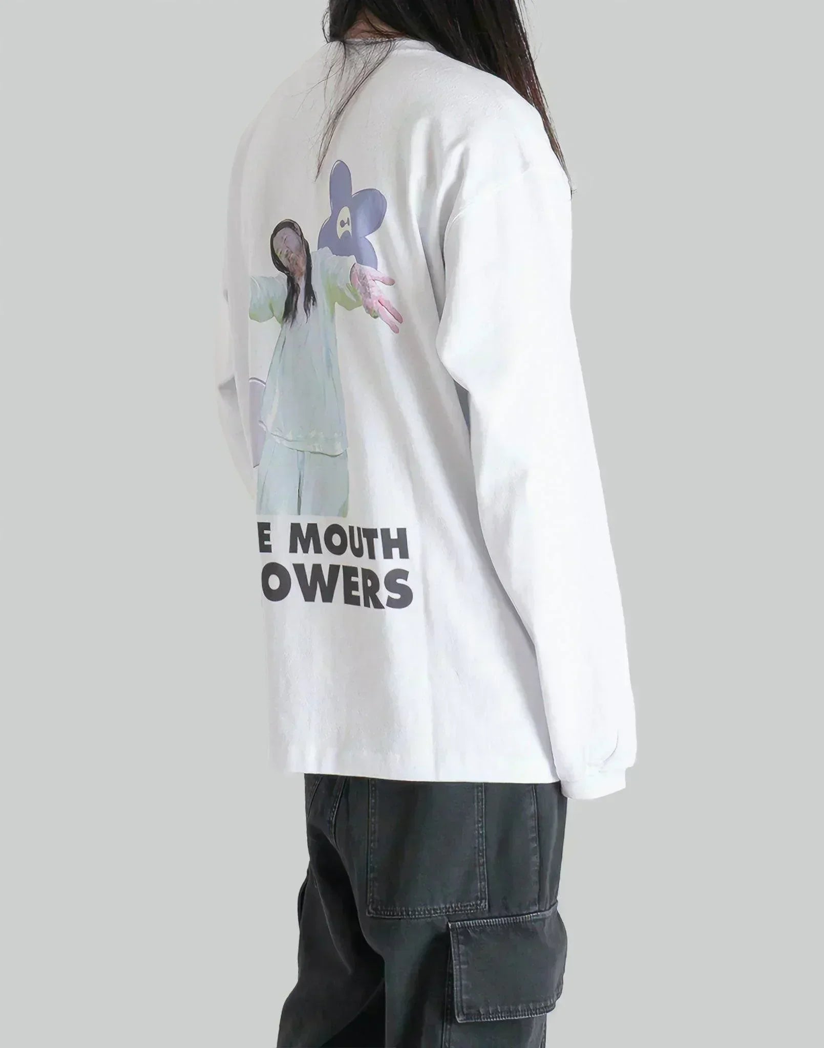 NISHIMOTO IS THE MOUTH - FLOWER L/S TEE - 082plus