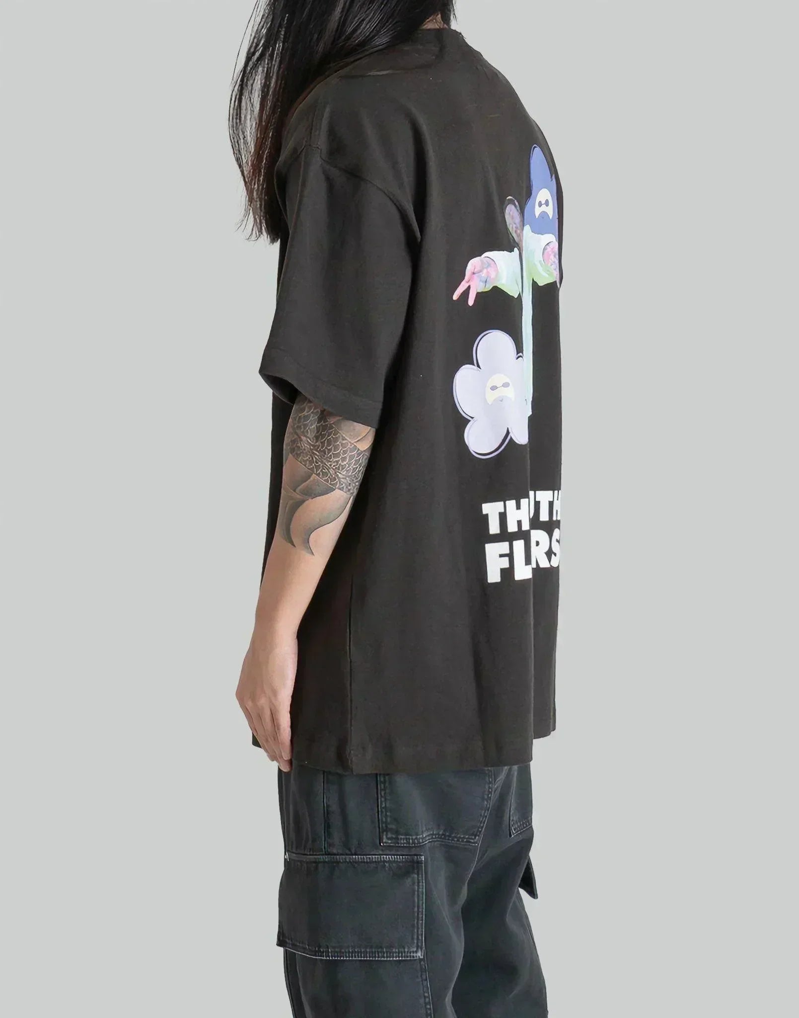NISHIMOTO IS THE MOUTH - FLOWER S/S TEE - 082plus