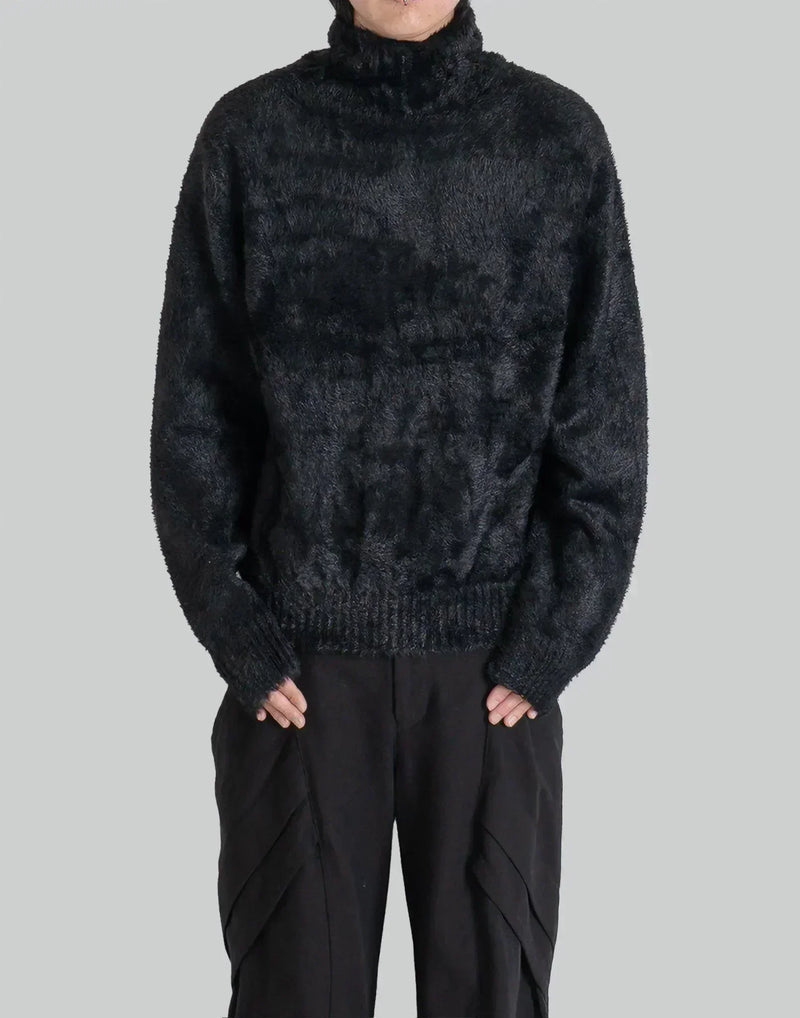 Charles Jeffrey LOVERBOY - FLUFFY EARS BALACLAVA JUMPER - 082plus