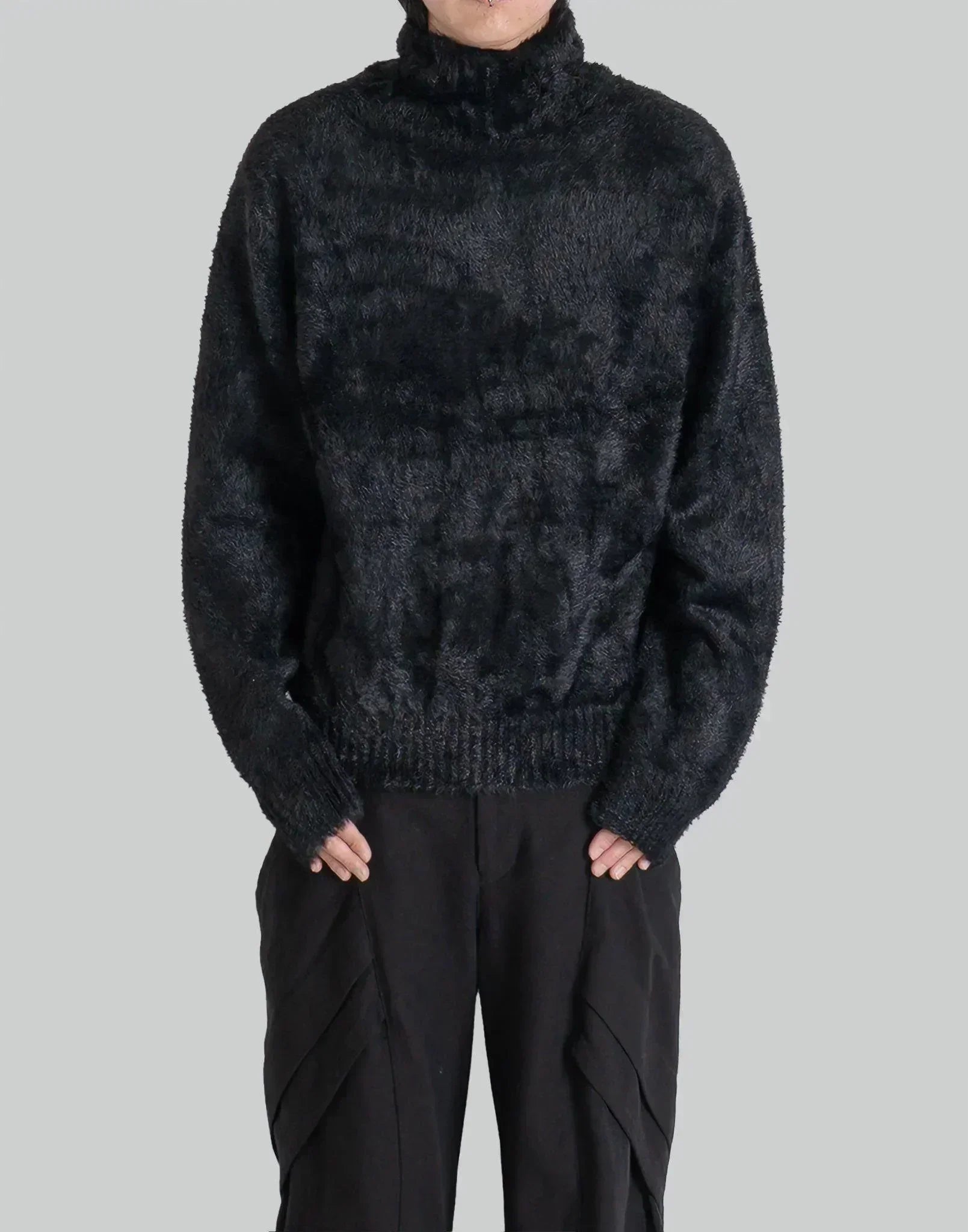 Charles Jeffrey LOVERBOY - FLUFFY EARS BALACLAVA JUMPER - 082plus