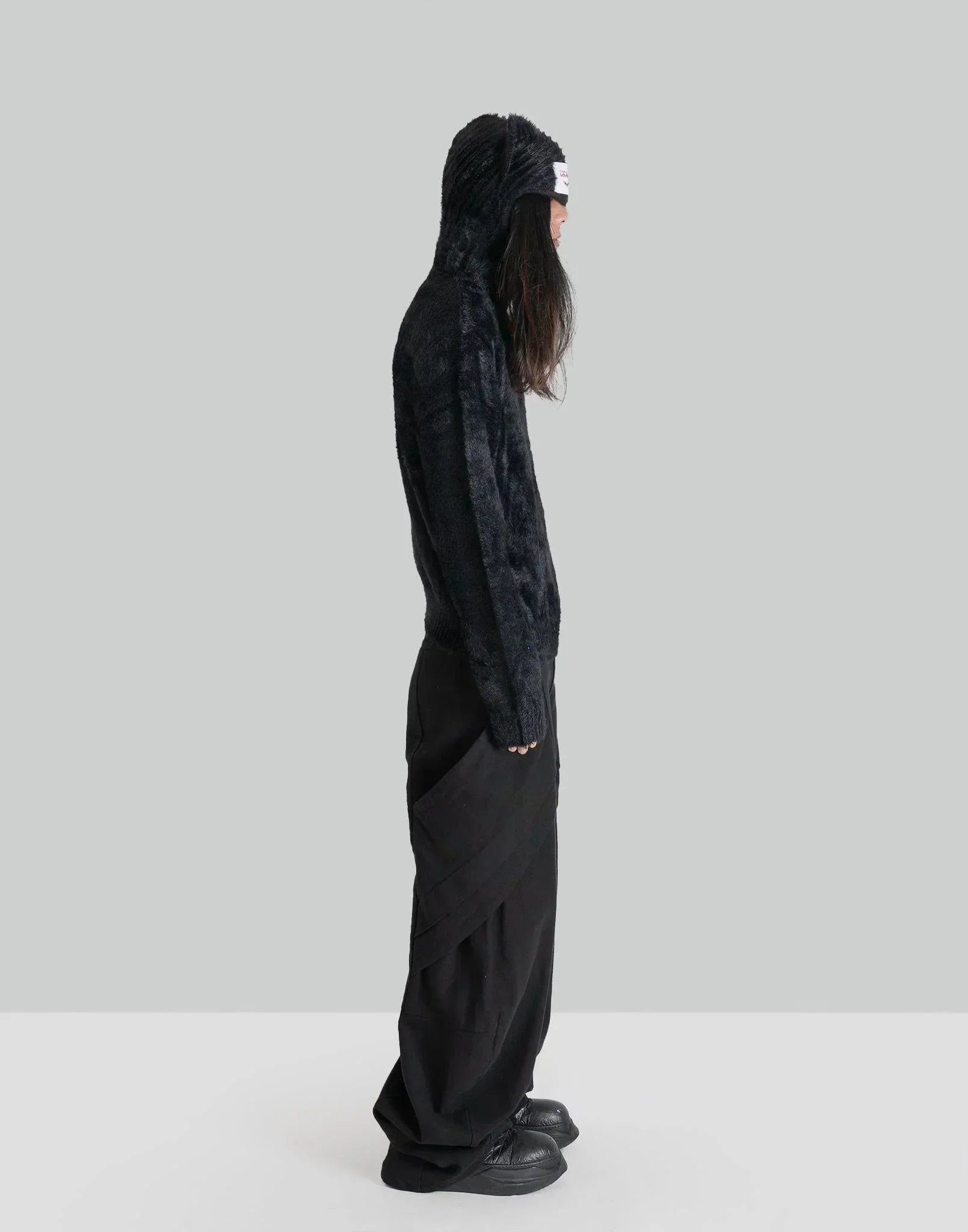 Charles Jeffrey LOVERBOY - FLUFFY EARS BALACLAVA JUMPER - 082plus