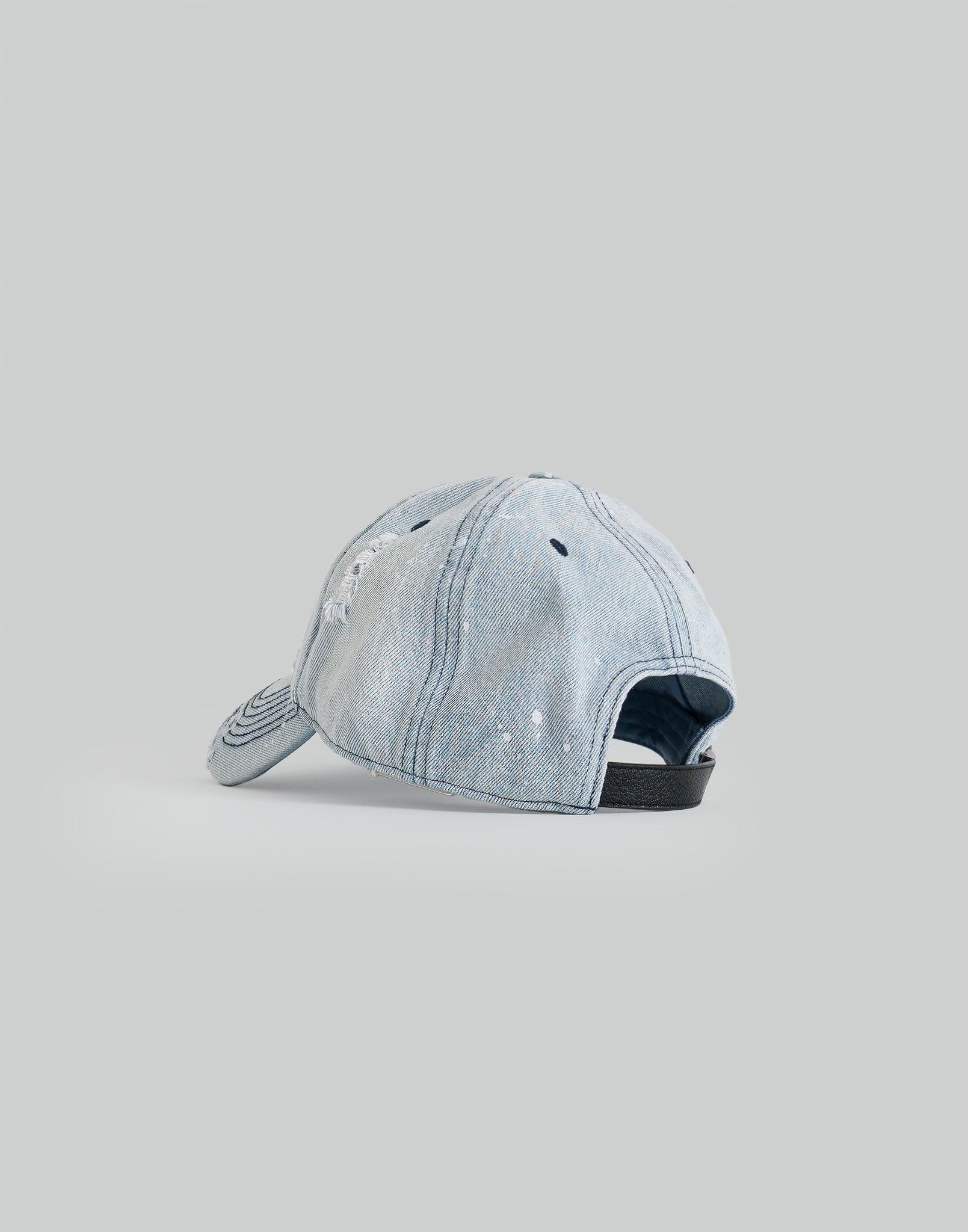 FENG CHEN WANG - BLUE DENIM BASEBALL CAP - 082plus
