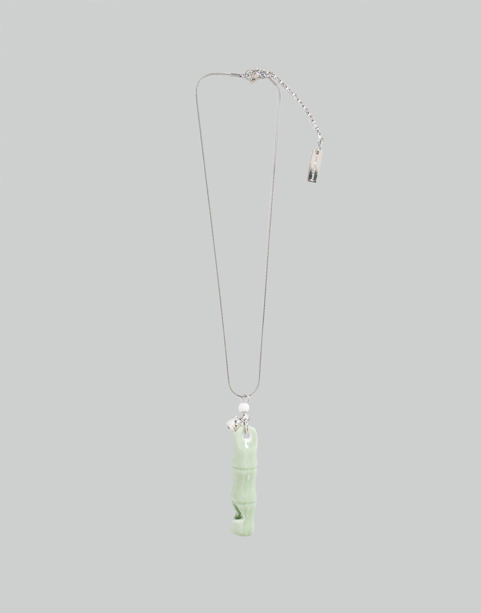 FENG CHEN WANG - CELADON BAMBOO NECKLACE - 082plus