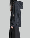 FENG CHEN WANG - DECONSTRUCTION ZIP HOODIE - 082plus