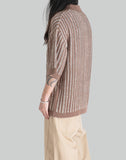 FENG CHEN WANG - OVERSIZE KNIT POLO - 082plus