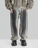 FENG CHEN WANG - DECONSTRUCTION WASHED JEANS - 082plus