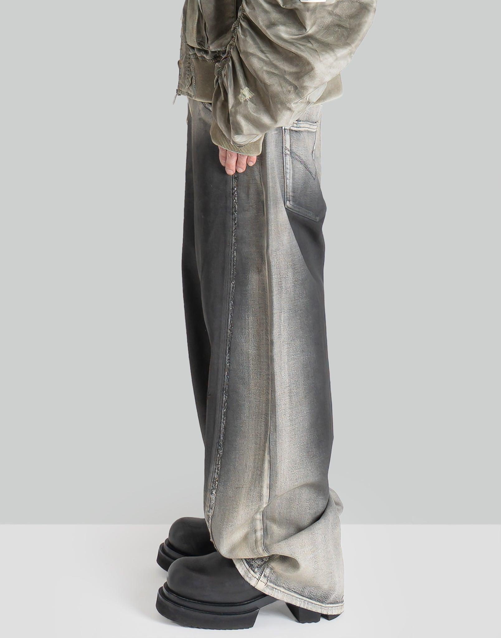 FENG CHEN WANG - DECONSTRUCTION WASHED JEANS - 082plus