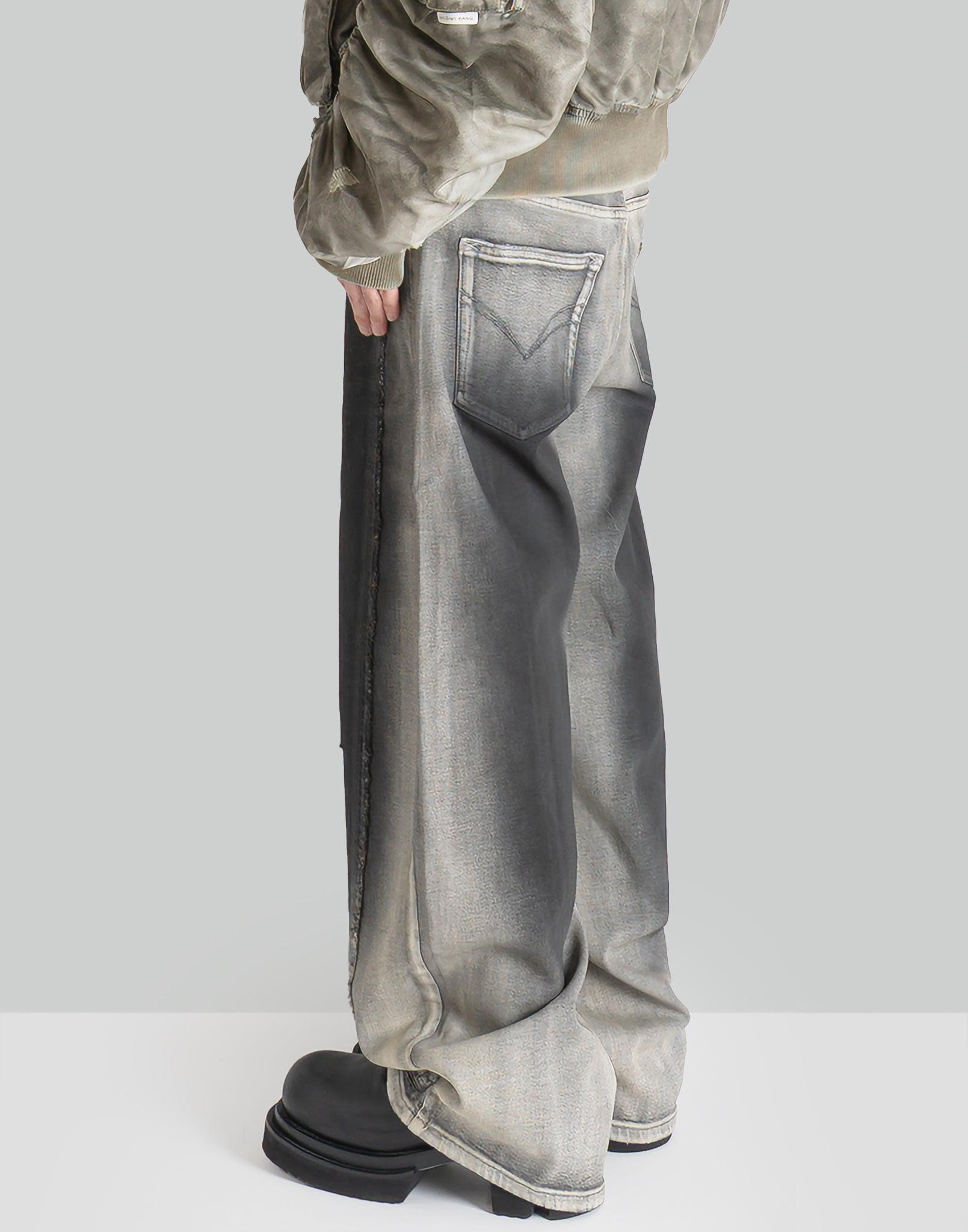 FENG CHEN WANG - DECONSTRUCTION WASHED JEANS - 082plus