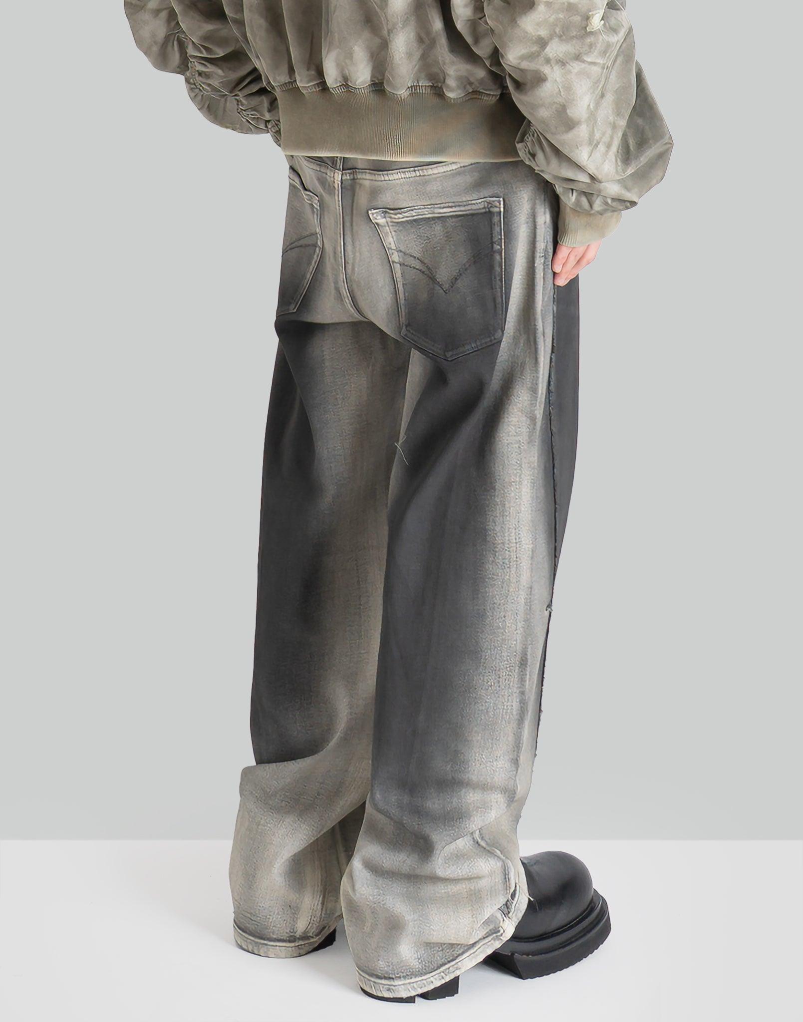 FENG CHEN WANG - DECONSTRUCTION WASHED JEANS - 082plus
