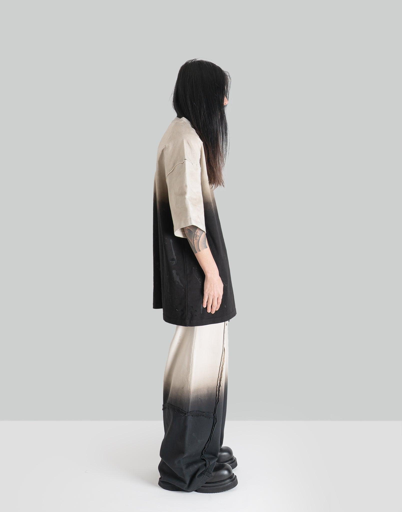 FENG CHEN WANG - GRADIENT WASHED OVERSIZED T-SHIRT - 082plus