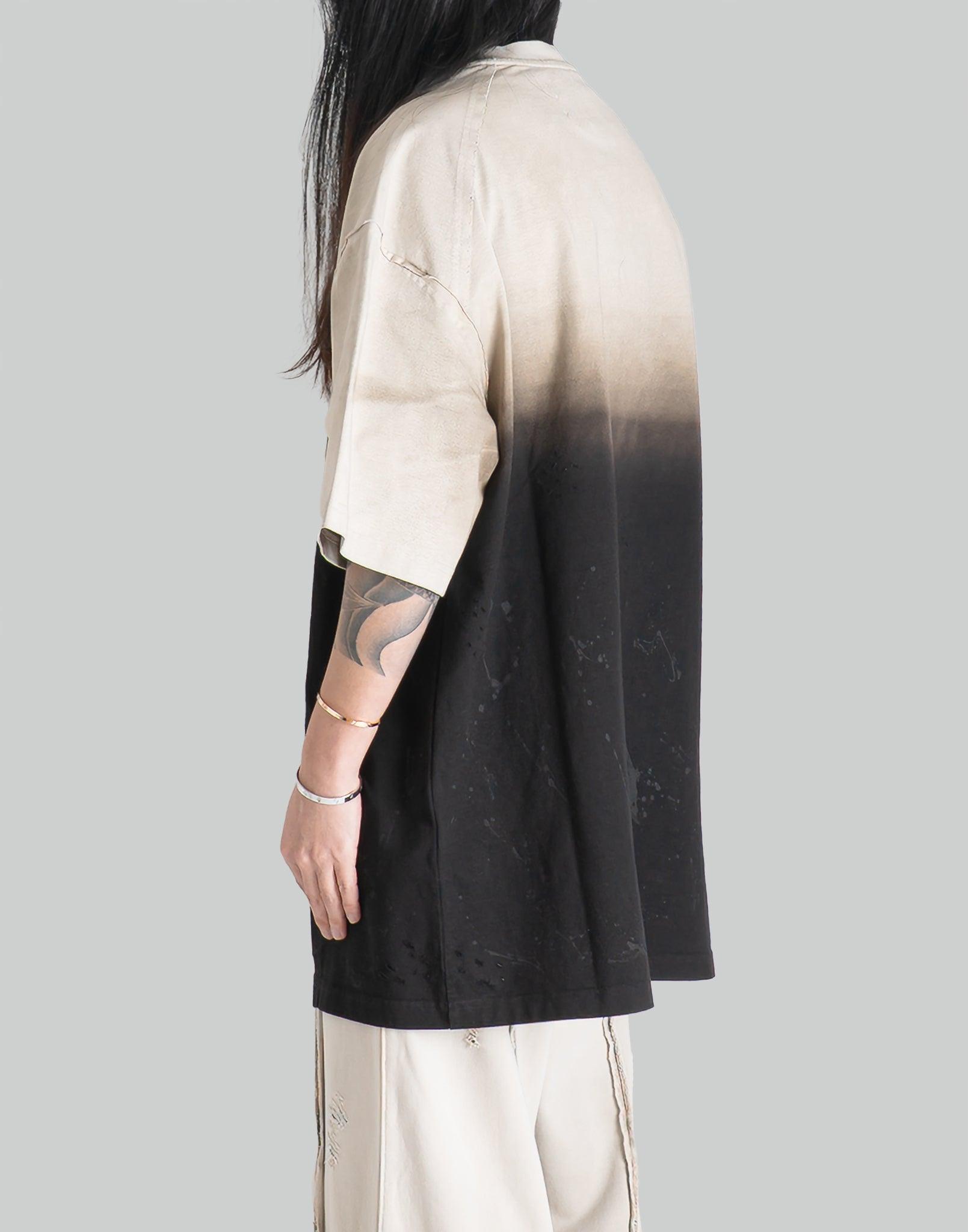 FENG CHEN WANG - GRADIENT WASHED OVERSIZED T-SHIRT - 082plus