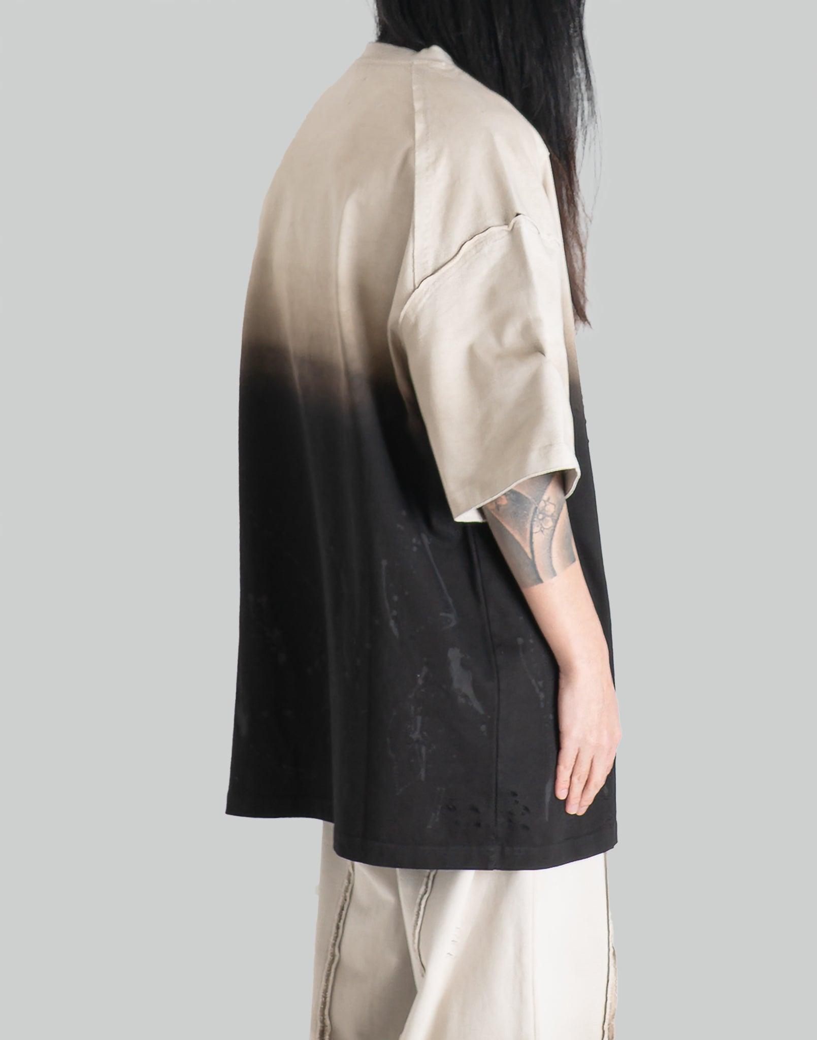 FENG CHEN WANG - GRADIENT WASHED OVERSIZED T-SHIRT - 082plus