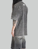 FENG CHEN WANG - TIE-DYE PANELLED T-SHIRT - 082plus