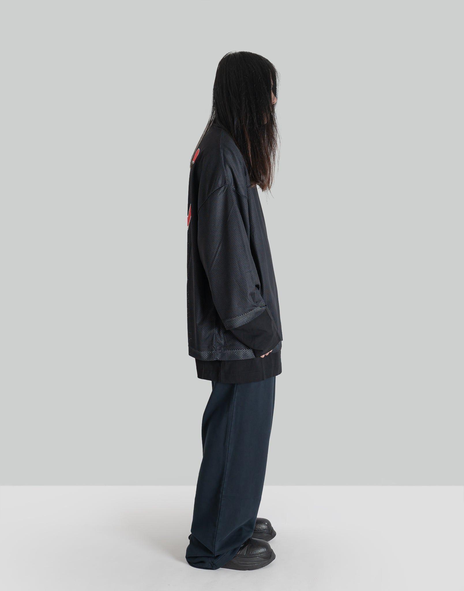 032C - 'GAME'' LAYERED MESH LONGSLEEVE - 082plus
