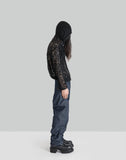JUNTAE KIM - DRAPED LACE HOODIE - 082plus