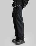 GATHERED CORSET SLACKS