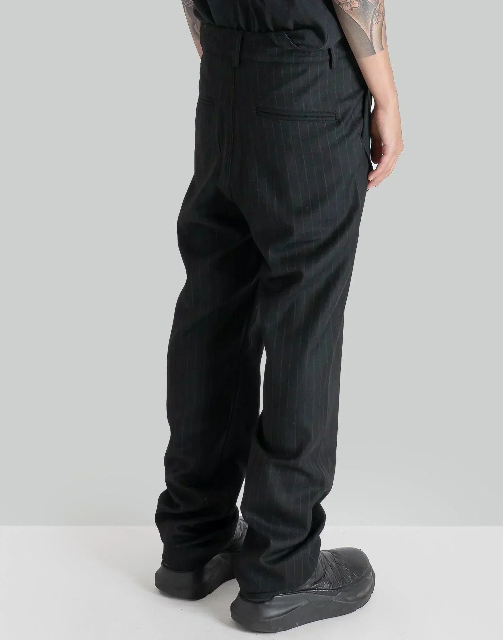 JUNTAE KIM - GATHERED CORSET SLACKS - 082plus