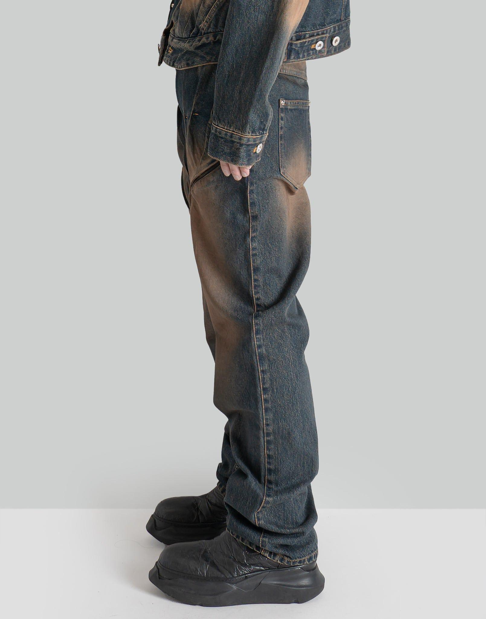 JUNTAE KIM - GATHERED CORSET TROUSERS - 082plus