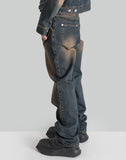 JUNTAE KIM - GATHERED CORSET TROUSERS - 082plus