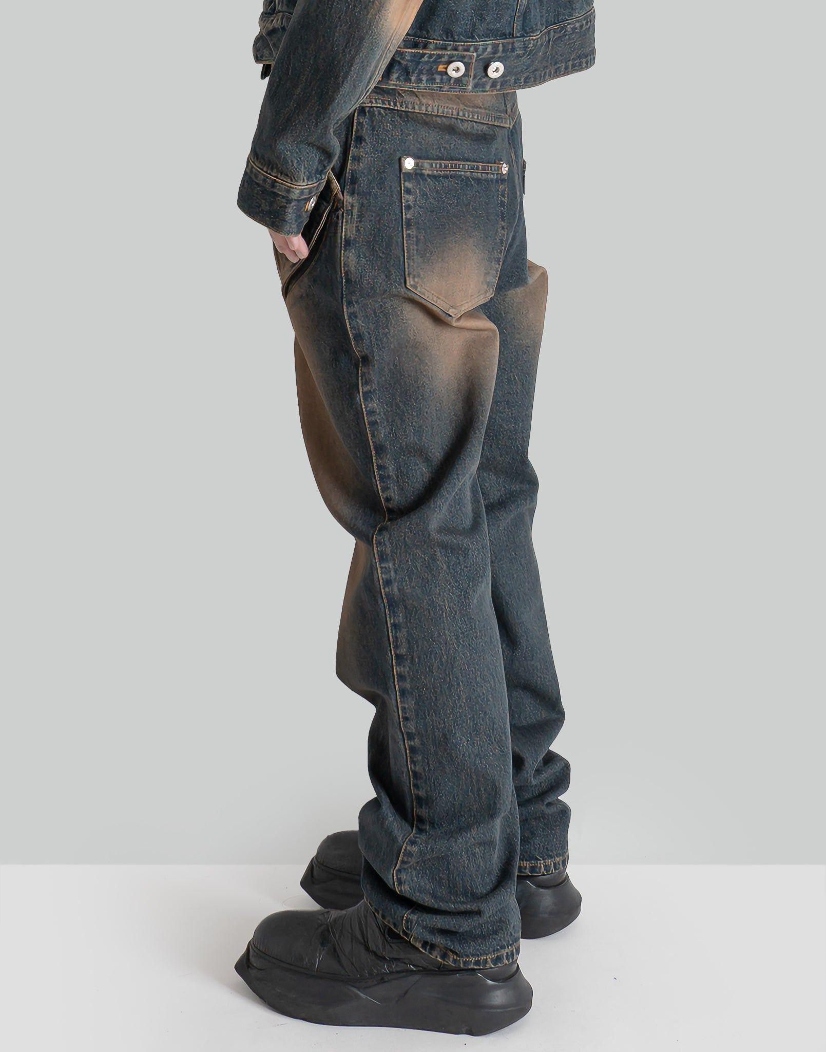 JUNTAE KIM - GATHERED CORSET TROUSERS - 082plus