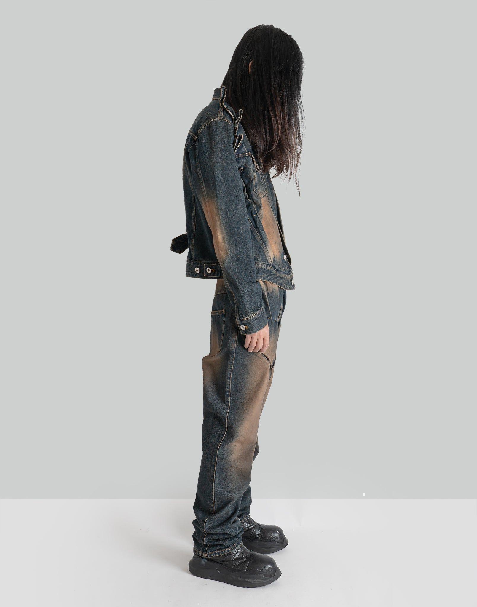 JUNTAE KIM - GATHERED CORSET TROUSERS - 082plus