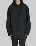 entire studios - GIANT WOOL SHIRT - 082plus