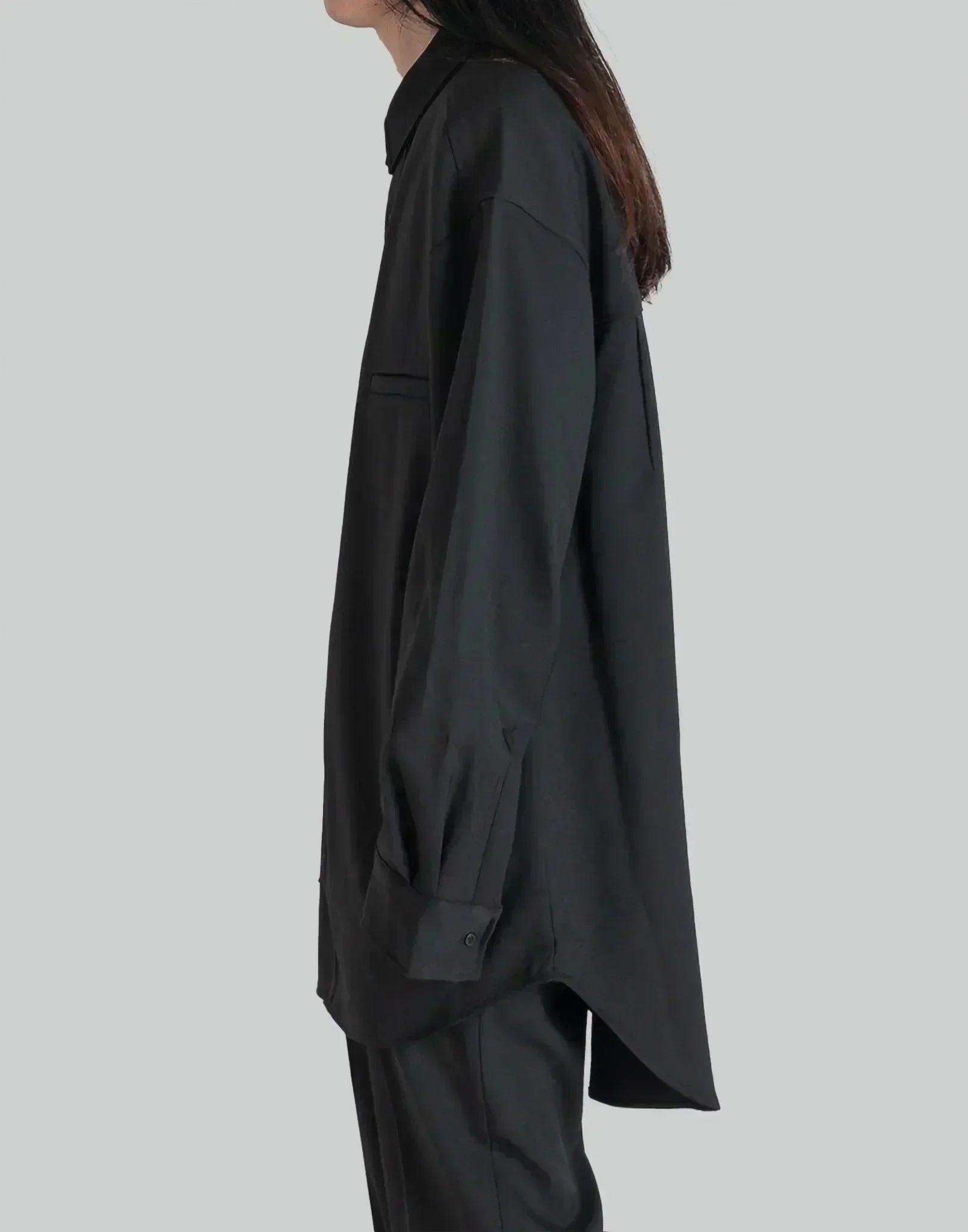 entire studios - GIANT WOOL SHIRT - 082plus