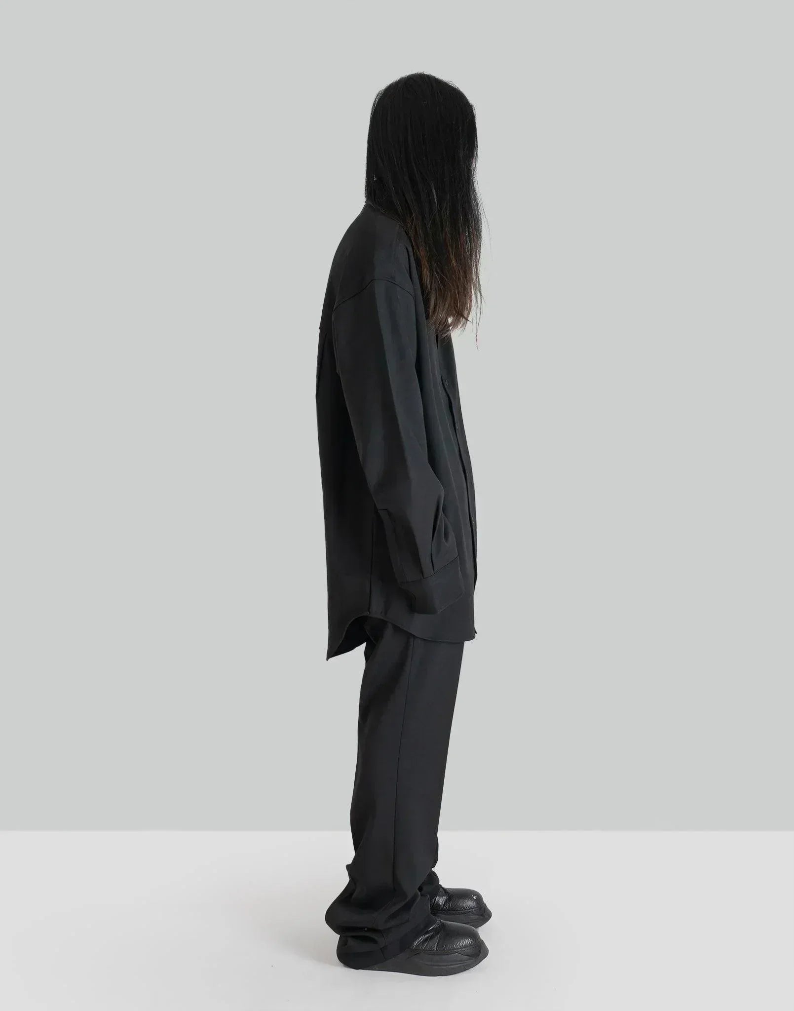entire studios - GIANT WOOL SHIRT - 082plus