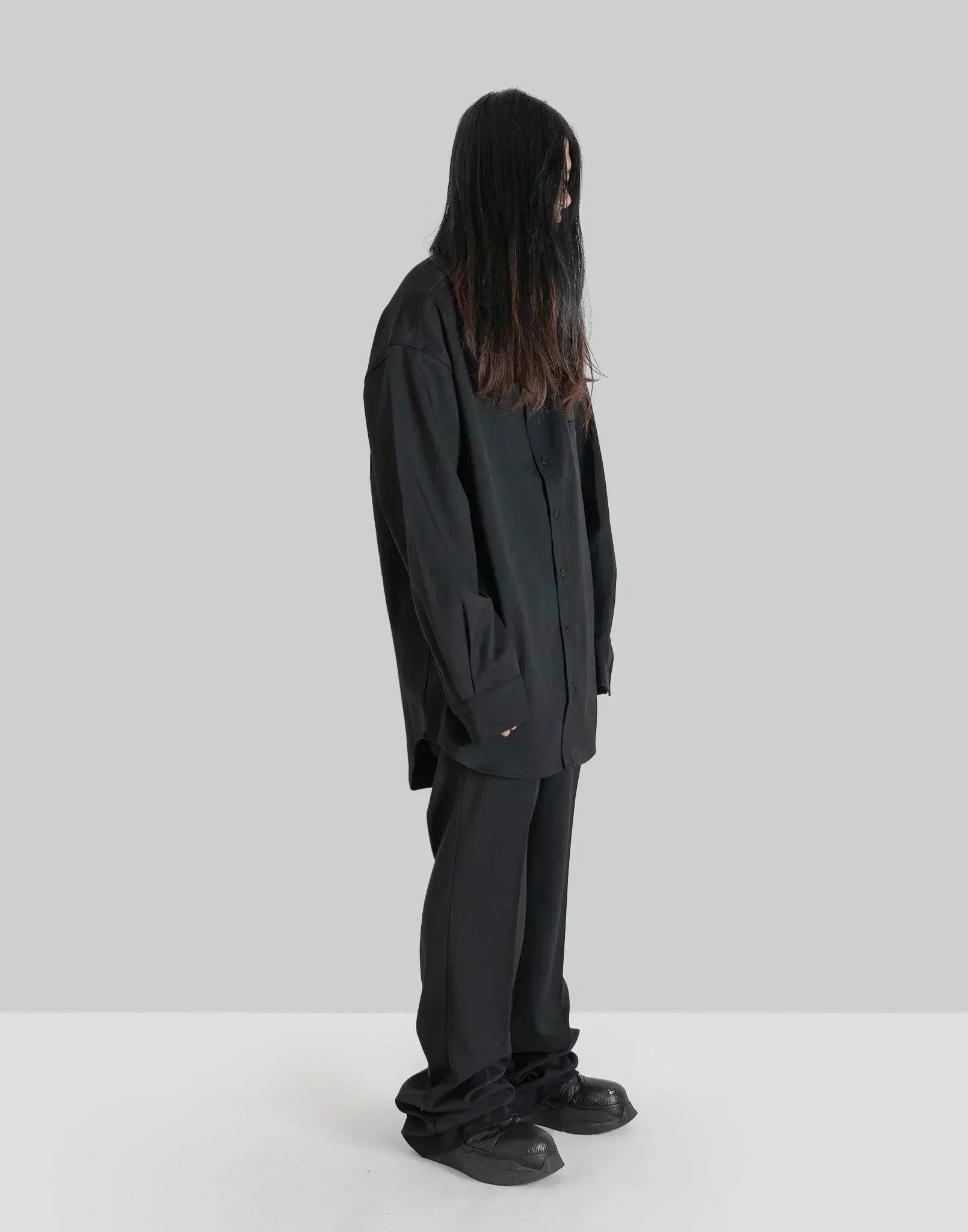 entire studios - SUITING FLARE PANT - 082plus